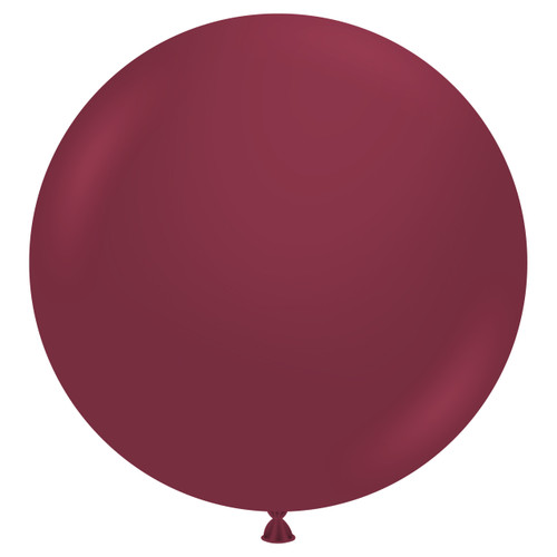36" Scarlett Tuftex Latex Balloons (2)
