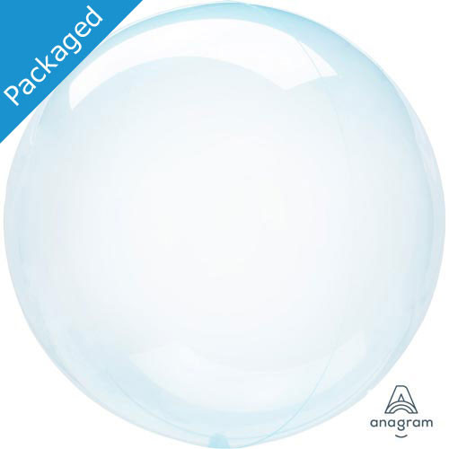 18" Blue Crystal Clearz Balloon (1)