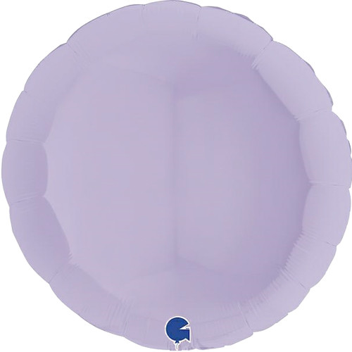 36" Matte Lilac Round Foil Balloon (1)