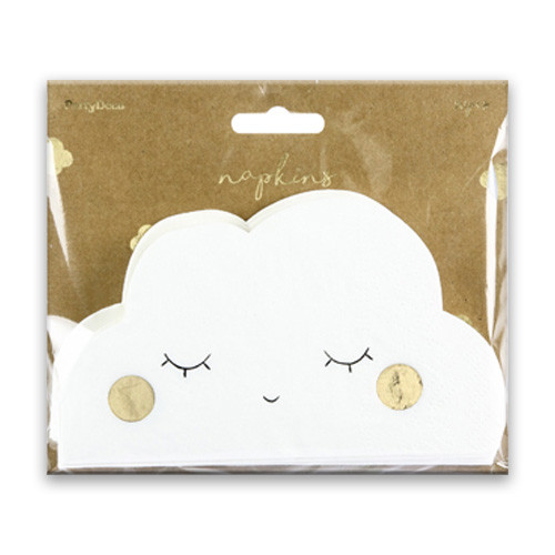 White Cloud Paper Napkins (20)