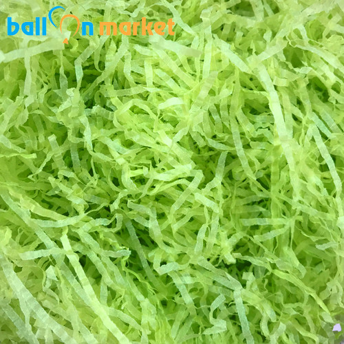 Lime Green Shredded Tissue (1kg Bag)