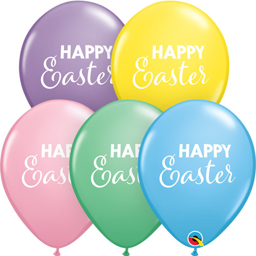 11 inch Simply Happy Easter Assortment Latex Balloons (25)