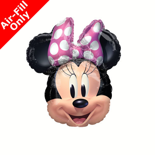 12 inch Minnie Mouse Forever Foil Balloon (1) - UNPACKAGED