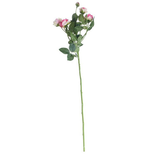 70cm Blush Pink Camelot Rose Spray (1)