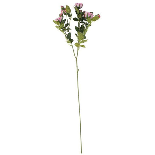 70cm Light Purple Camelot Rose Spray (1)