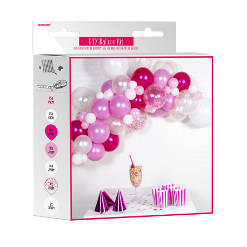 Pink Garland DIY Latex Balloon Kit (1)