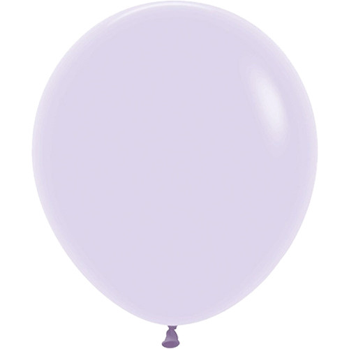 18" Pastel Matte Lilac Sempertex Latex Balloons (25)