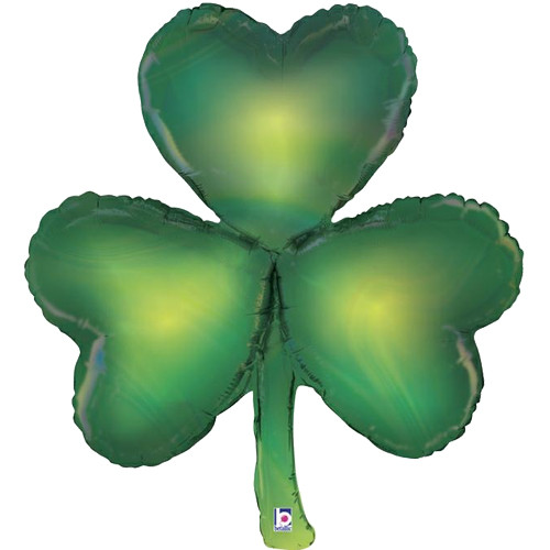 38 inch Shamrock Opal Foil Balloon (1)