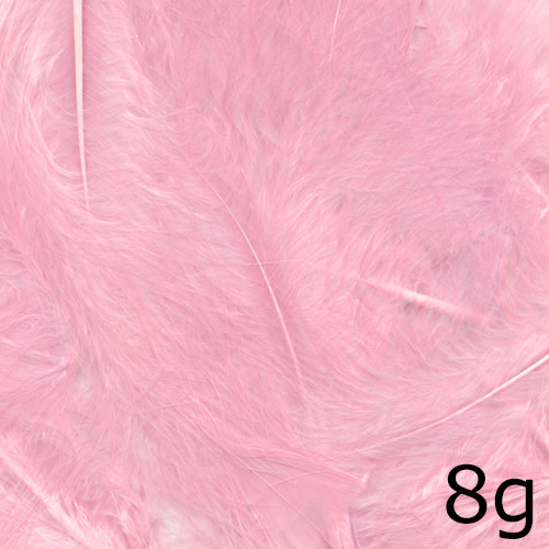 Light Pink Feathers - 8g (1)