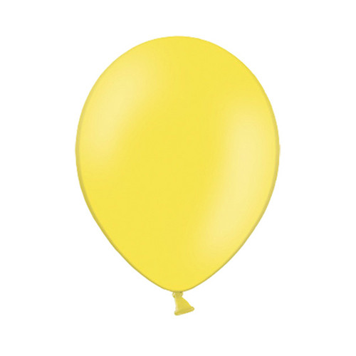 5" Standard Yellow Belbal Latex Balloons (100)