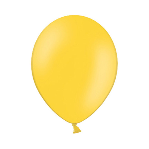 5" Standard Bright Yellow Belbal Latex Balloons (100)