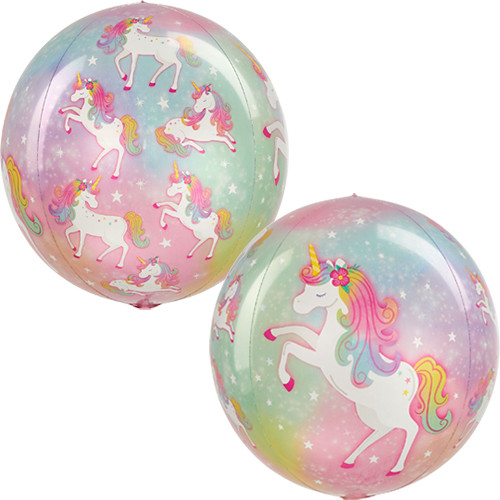 16 inch Orbz Enchanted Unicorn Foil Balloon (1)