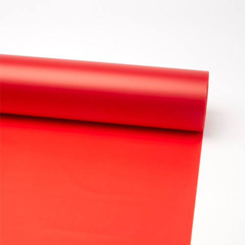 Red Frosted Film - 80cm x 80m (1)