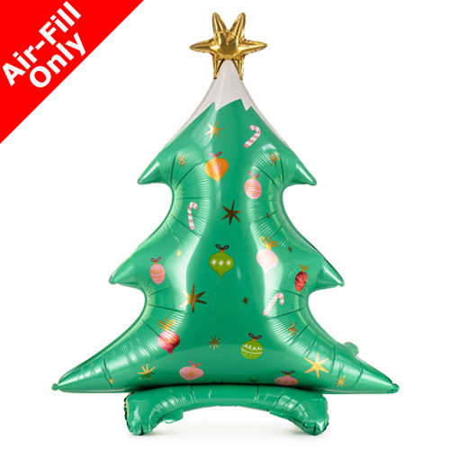 37 inch Christmas Tree Standing Foil Balloon (1)