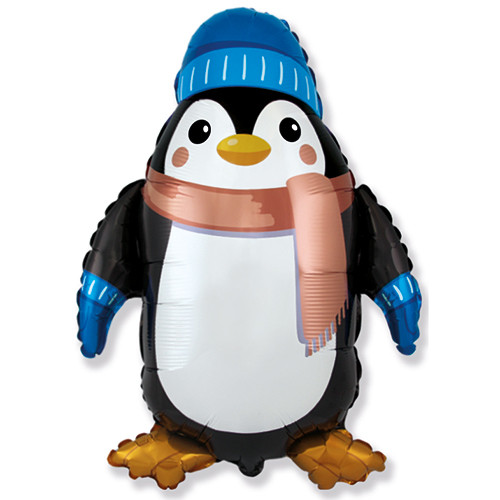 39 inch Winter Penguin Foil Balloon (1)