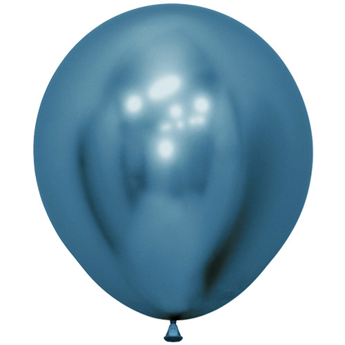 18" Reflex Blue Sempertex Latex Balloons (15)