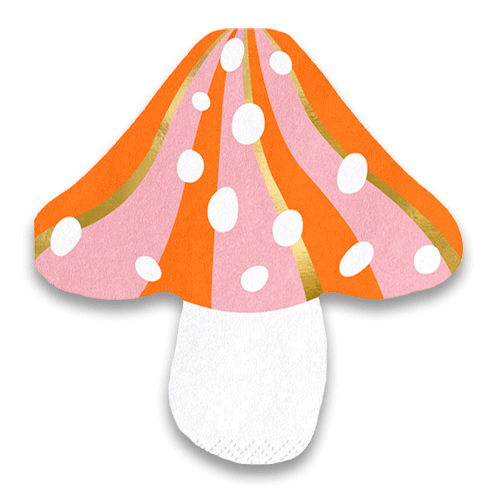 Mushroom Paper Napkins (20)