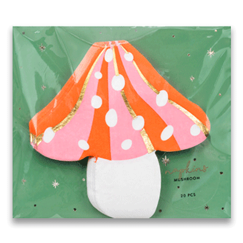 Mushroom Paper Napkins (20)