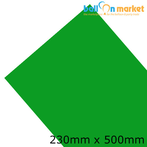 Bright Green Hot Flex Clothing Vinyl - 230mm x 500mm (1 sheet)