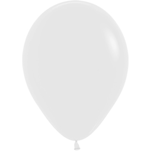 12" Fashion White Sempertex Latex Balloons (25)