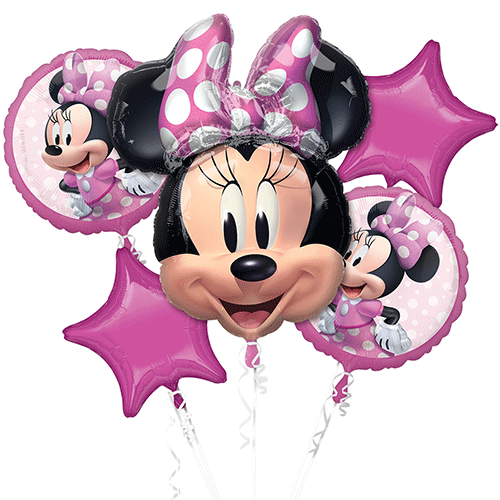 Minnie Mouse Forever Foil Balloon Bouquet (5)