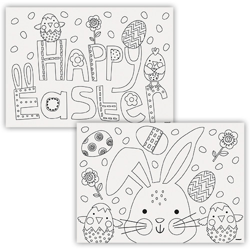 Easter Colour In Paper Placemats (8)