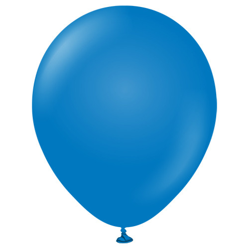 12" Standard Blue Kalisan Latex Balloons (100)