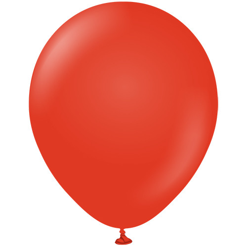 18" Standard Red Kalisan Latex Balloons (25)