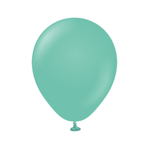5" Standard Sea Green Kalisan Latex Balloons (100)