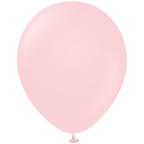 18" Macaron Pink Kalisan Latex Balloons (25)