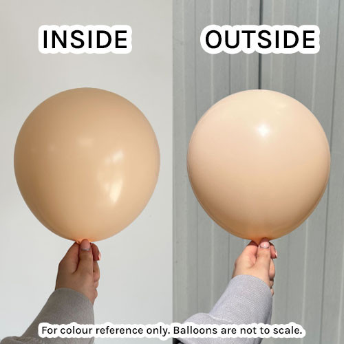 5" Macaron Salmon Kalisan Latex Balloons (100)