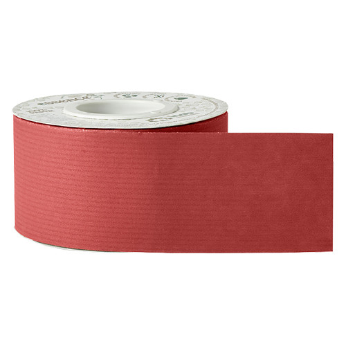 Red Bio Paper Ribbon - 50mm x 45.7m (1)