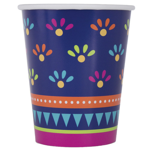 Boho Fiesta Paper Cups (8)