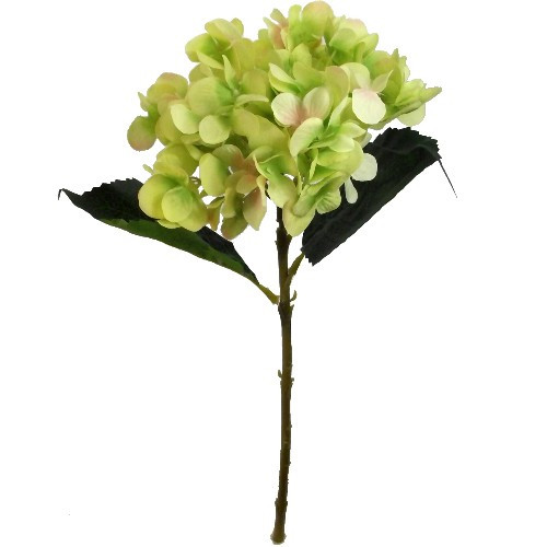 46cm Green Single Hydrangea (1)