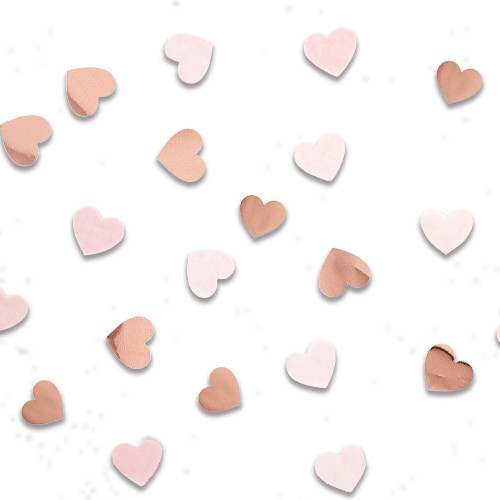 Sweet Hearts Tissue & Foil Heart Confetti - 15g (1)