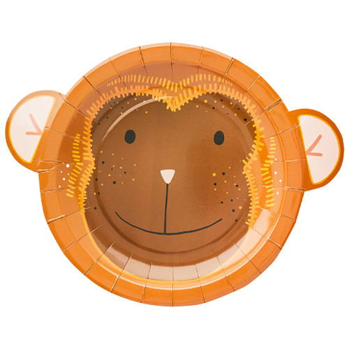 Cheeky Monkey Paper Plates (8)