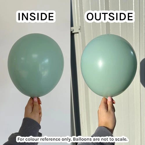 11" Empower-Mint Tuftex Latex Balloons (50)