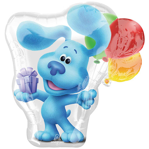 25 inch Blue's Clues Supershape Foil Balloon (1)