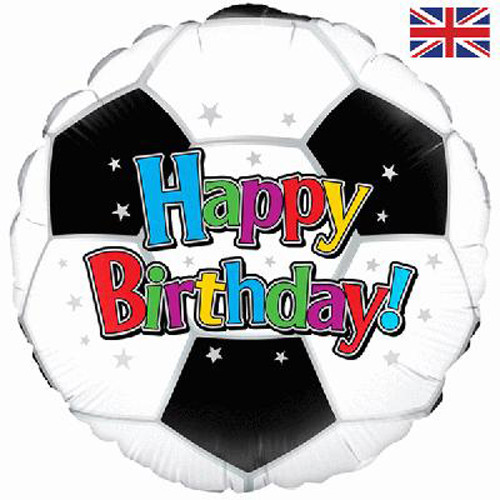 18 inch Football Birthday Foil Balloon (1)
