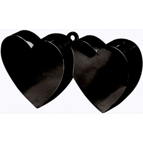 130g Black Double Heart Weight (1)