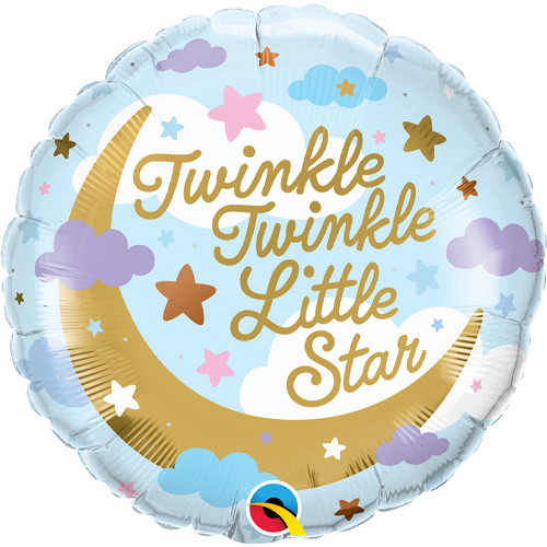 18 inch Twinkle Twinkle Little Star Foil Balloon (1)