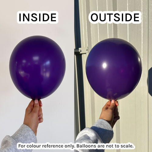 11" Plum Purple Tuftex Latex Balloons (50)