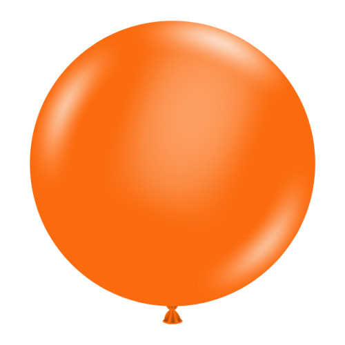 17" Orange Tuftex Latex Balloons (50)