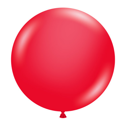 17" Red Tuftex Latex Balloons (50)