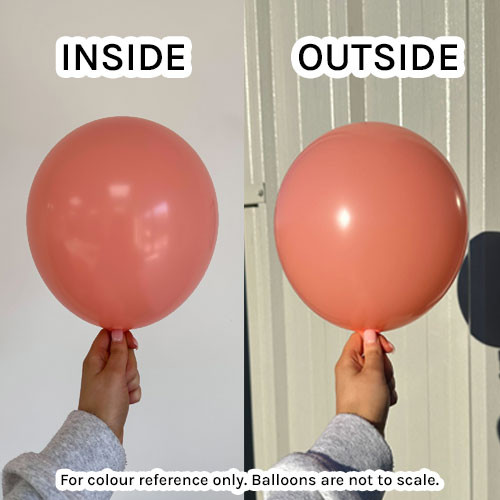 17" Coral Tuftex Latex Balloons (50)