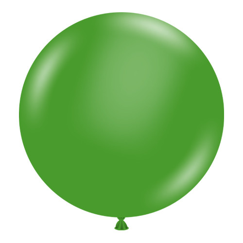 24" Green Tuftex Latex Balloons (25)