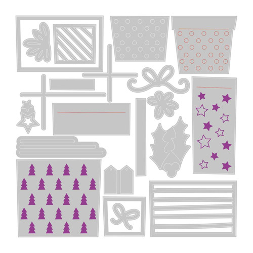 Thinlits Festive Gifts Die Set (21pcs)