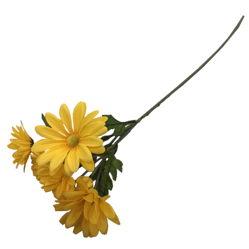 60cm Yellow Daisy Spray (1)