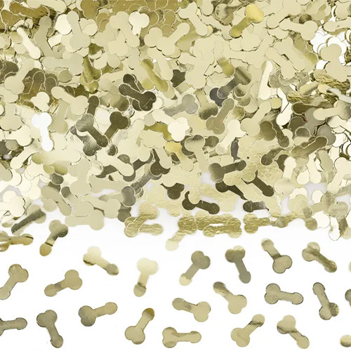 Golden P**** Foil Confetti (30g)
