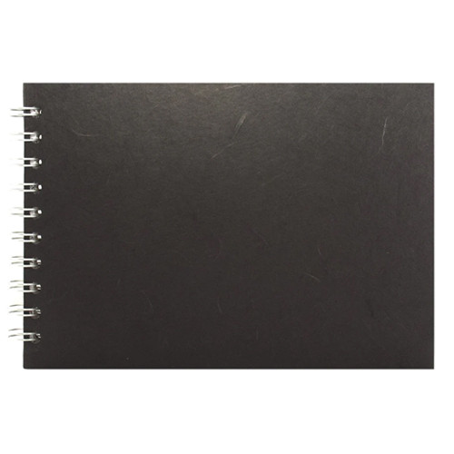 A5 Black Landscape Spiral Bound Sketchbook (1)